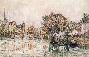 Paul Signac pont neuf oil painting on canvas
